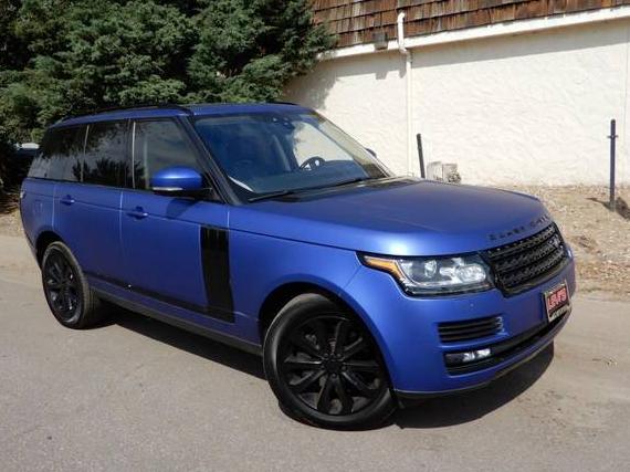 LAND ROVER RANGE ROVER 2017 SALGS2FV7HA346665 image LAND ROVER RANGE ROVER 2017 SALGS2FV7HA346665 image